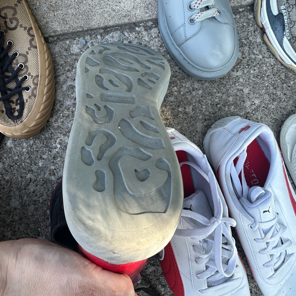 Men’s Alexander McQueen shoes.
